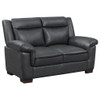 Jacob - Loveseat With Pillow Top Arms Upholstery - Gray