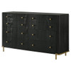 Anser - 8 Drawer Dresser - Black