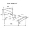 Carina - Panel Bedroom Set