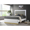 Sophia - Panel Bed With LED Headboard
