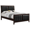 Upholstered Panel Bed With Headboard And Footboard