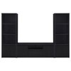 Sloat - 3 Piece Entertainment Center - Black