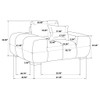 Plather - Track Arm Accent Chair