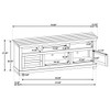 Castleton - TV Stand Media Console