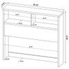 Geary - 3 Piece Bedroom Set With Bookcase Headboard