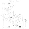 Pierce - Panel Bed LED Headboard