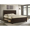 Holmgren - Panel Bed With Side Drawers