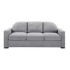 Modern 3 Seater Sofa With Curved Backrest