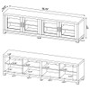 Heron - 3 Piece TV Entertainment Center - Natural