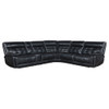 Hayden - Dual Power Reclining Sectional Sofa - Black