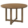 Graham - 5 Piece Round Dining Table Set - Walnut