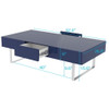 Rectangular Coffee Table With Hidden Storage