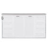 Murphy Bed With LED Light, Foldable Wall Bed Cabinet