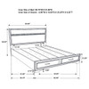Orchid - Storage Panel Bed