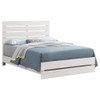 Slatted Headboard Panel Bed