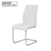 Dining Chair, Soft Upholstered (Set of 2) - White