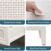 Nightstands With 2 Drawers, Bedside Tables For Small Spaces (Set of 2) - White
