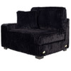 Contemporary Style Chair With Cup Holder Armrest