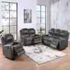 Modern Living Room Set With Square Armrest, Cushion Backrest
