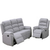Modern Living Room Set With Manual Recliner