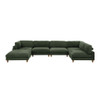 Modern Modular Sectional With Adjustable Back Support