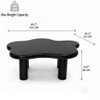 Cloud Shaped Coffee Table With 4 Round Legs
