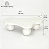 Cloud Shaped Coffee Table With 3 Ball Legs For Living Room
