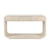 Console Table With 3 Drawers, Display Shelf