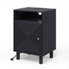 Nightstand With Charging Station & Storage