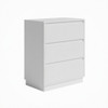3 Drawer Nightstand, Bedroom Side Table
