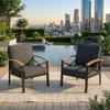 Outdoor Patio Armchair, All Weather (Set of 2)
