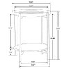 Cowper - Round End Table - Natural
