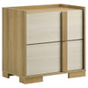 Lincoln - 2 Drawer Nightstand - Natural