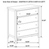 Clement - 4 Drawer Chest Of Drawers - Espresso