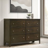 Clement - 6 Drawer Dresser Cabinet - Espresso
