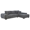 Plather - Sectional Chaise Sofa