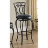 Swivel Stool With Upholstered Seat