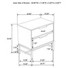 Yountville - 2 Drawer Nightstand - White