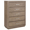 Gibbons Barley - 5 Drawer Bedroom Chest - Brown