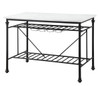 Mera - Marble Top Kitchen Island - Gray / Marble Mera - Marble Top Kitchen Island - Gray / Marble