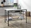 Mera - Marble Top Kitchen Island - Gray / Marble Mera - Marble Top Kitchen Island - Gray / Marble
