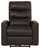 Bosa - Power Recliner - Charcoal - Leather