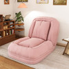 Upholstered Foldable Lazy Sofa Bed For Adults And Pets