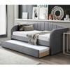 Modern Day Bed Trundle With Slat Support