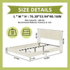 Upholstered Bed With Tufted Headboard