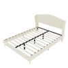 Upholstered Bed, Tufted Headboard, Comfortable Sleep