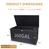 Outdoor Large Storage Box With Lockable Storage Containers