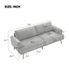 3 Seater Sofa For Living Room - Gray