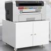 Office Furniture Copier Cabinet 2 Door Steel Copier Stand Mobile Pedestal File Printer Stand
