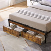 Modern Design Under Bed Drawers With Wheels For Easy Storage